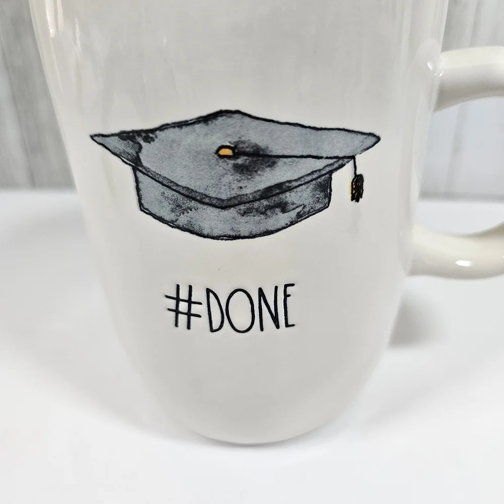 Rae Dunn Graduation Ceramic Mug Cap And Tassel